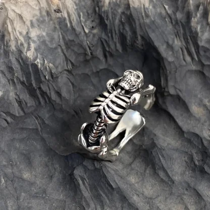 Creative Ring with Skeleton Design - Image 5