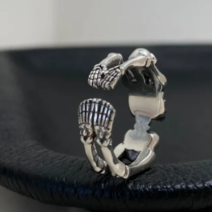 Creative Ring with Skeleton Design - Image 4