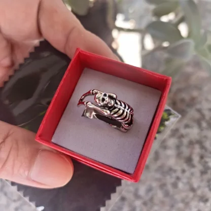 Creative Ring with Skeleton Design - Image 6