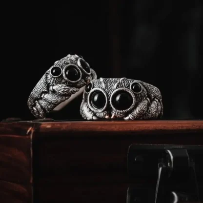 Creative Ring with 3D Spider Design - Image 3