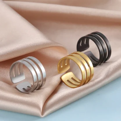 Adjustable Ring with Multilayer Design - Image 2