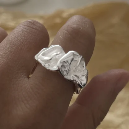 Irregular Ring with Open Band Design - Image 3