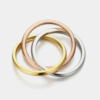 Interlocking Rings wtih Sleek Design