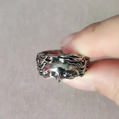 Half Face Venus Sculpture Inspired Ring - Image 4