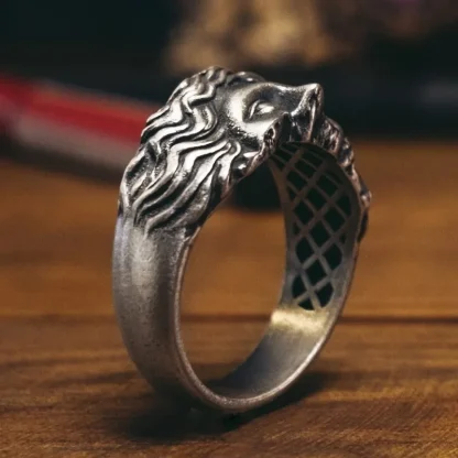Half Face Venus Sculpture Inspired Ring - Image 3