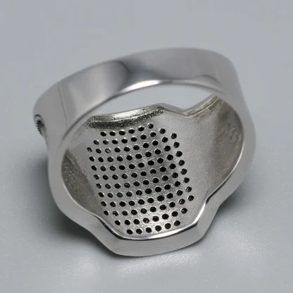 Retro Luxury Men's Signet Ring - Image 10