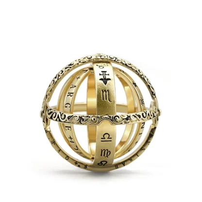 Astronomical Ball Creative Rotating Ring - Image 3