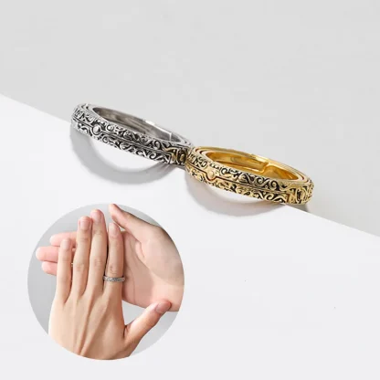 Astronomical Ball Creative Rotating Ring - Image 7