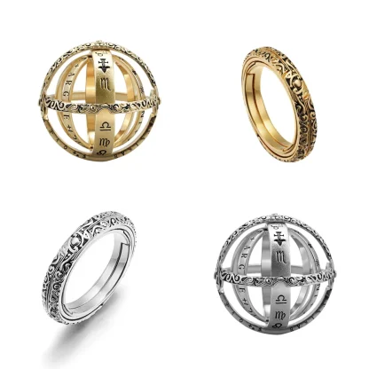 Astronomical Ball Creative Rotating Ring - Image 5