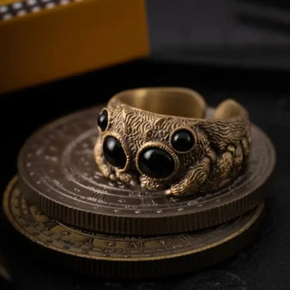Creative Ring with 3D Spider Design - Image 9