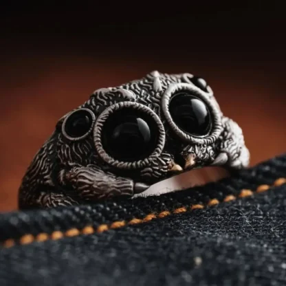 Creative Ring with 3D Spider Design - Image 2