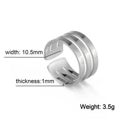 Adjustable Ring with Multilayer Design - Image 6